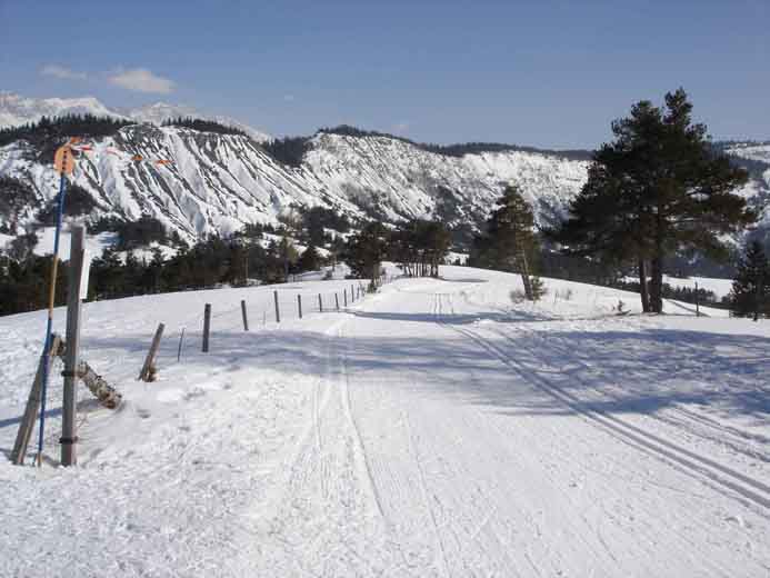Piste de ski du Fanget, initiation ski de randonnée