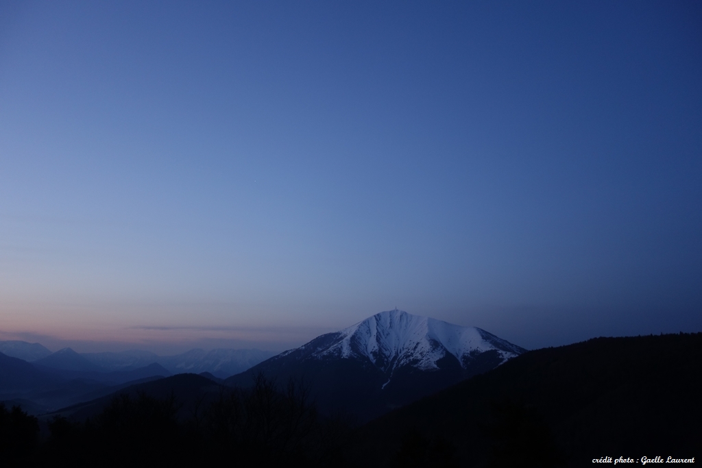 Coucher de soleil sur le Blayeul