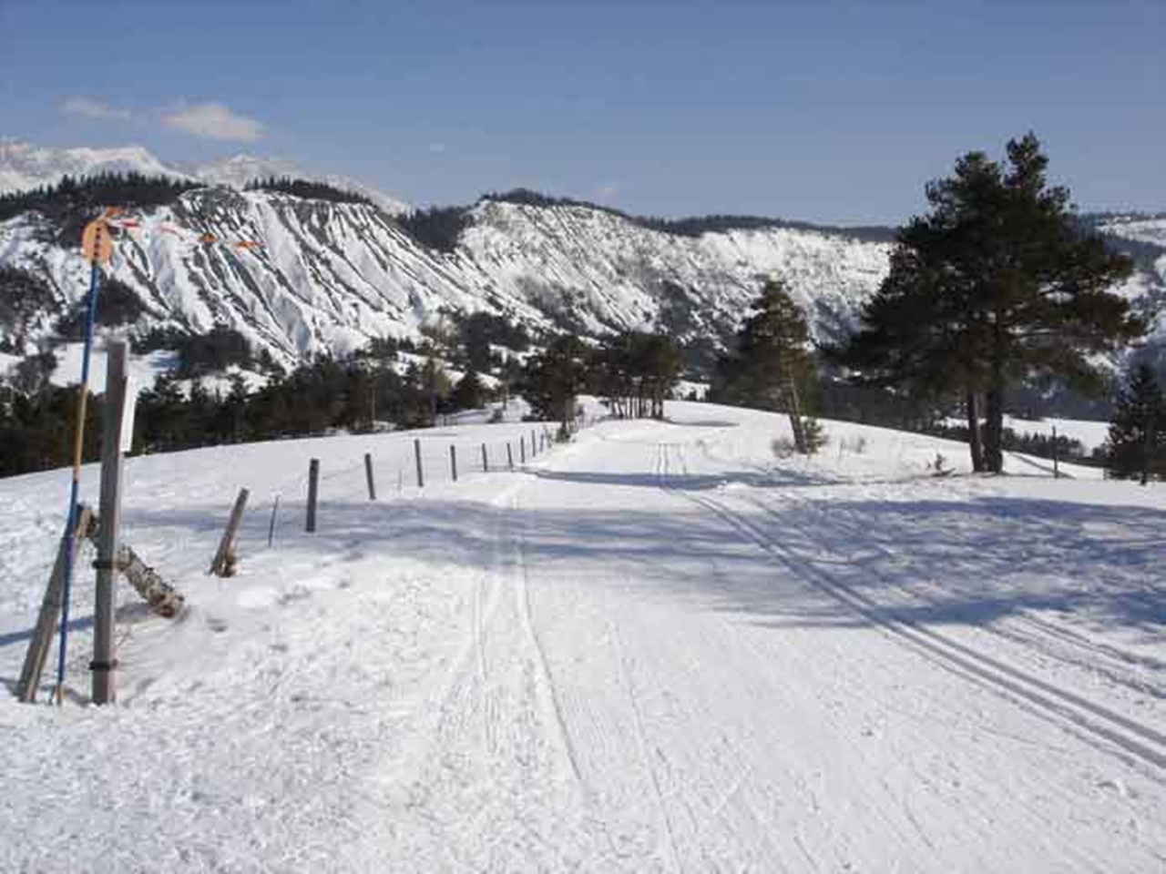 Piste nordique du Fanget