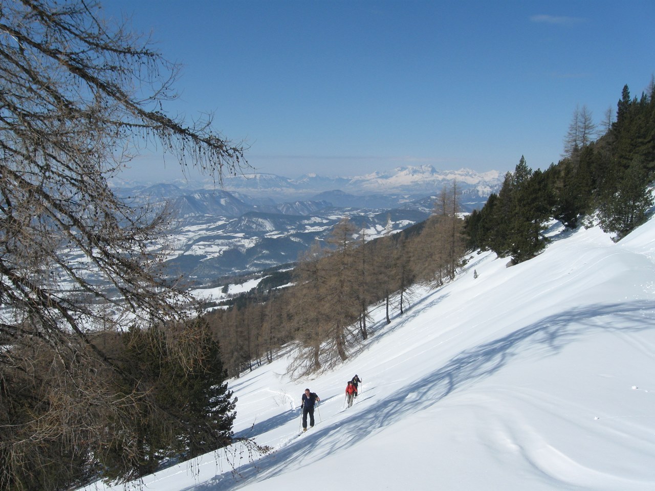 Ski de rando en direction de Saverne