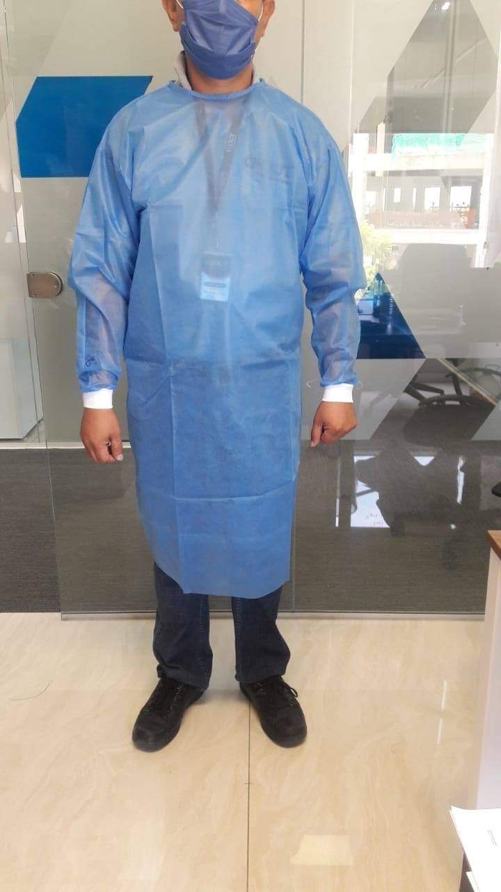 Batas desechables antifluidos sales