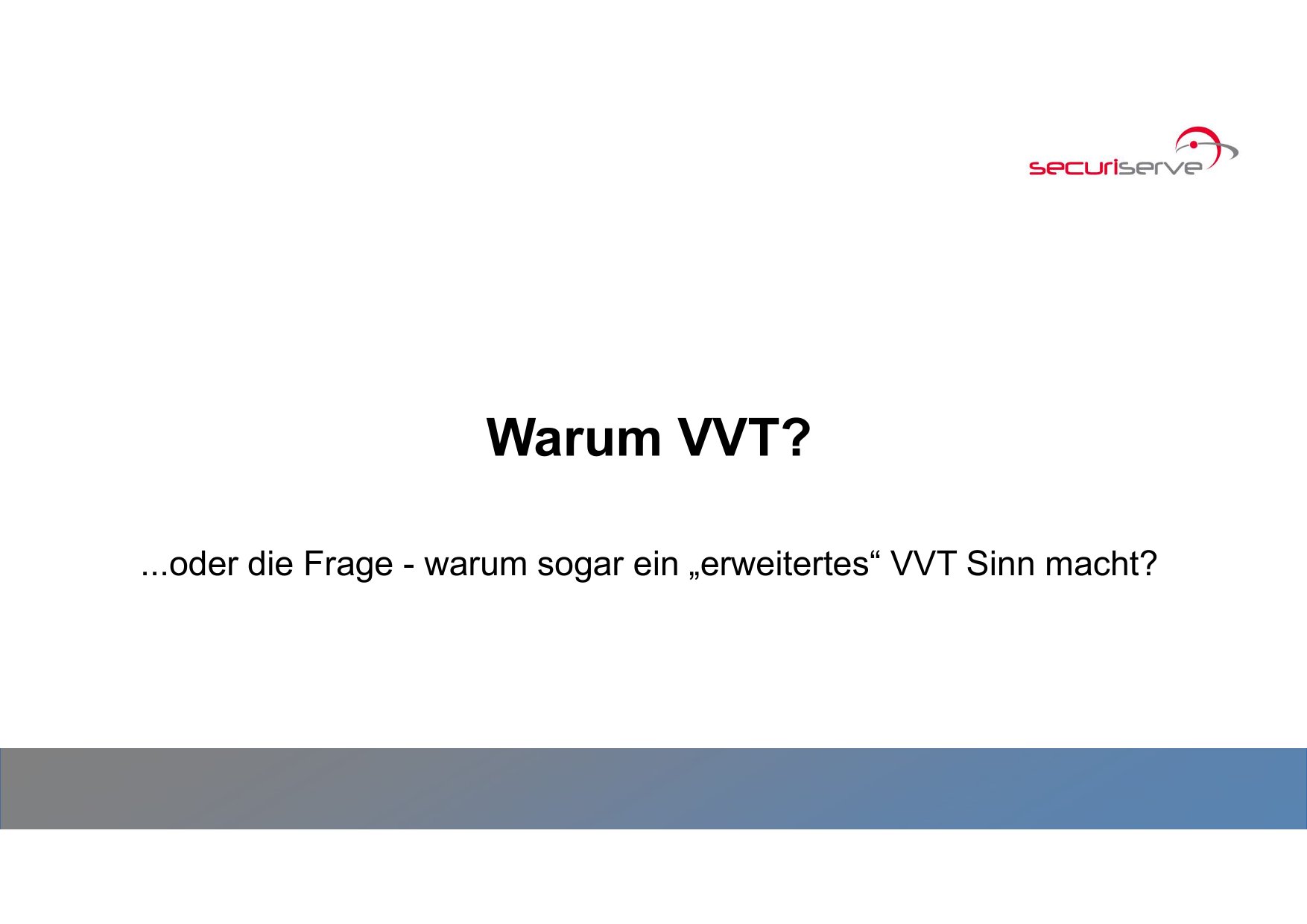 Verarbeitungsverzeichnis - warum?