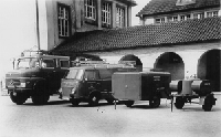Die alte Feuerwehrbasis im alten Ortsteil von Wörth