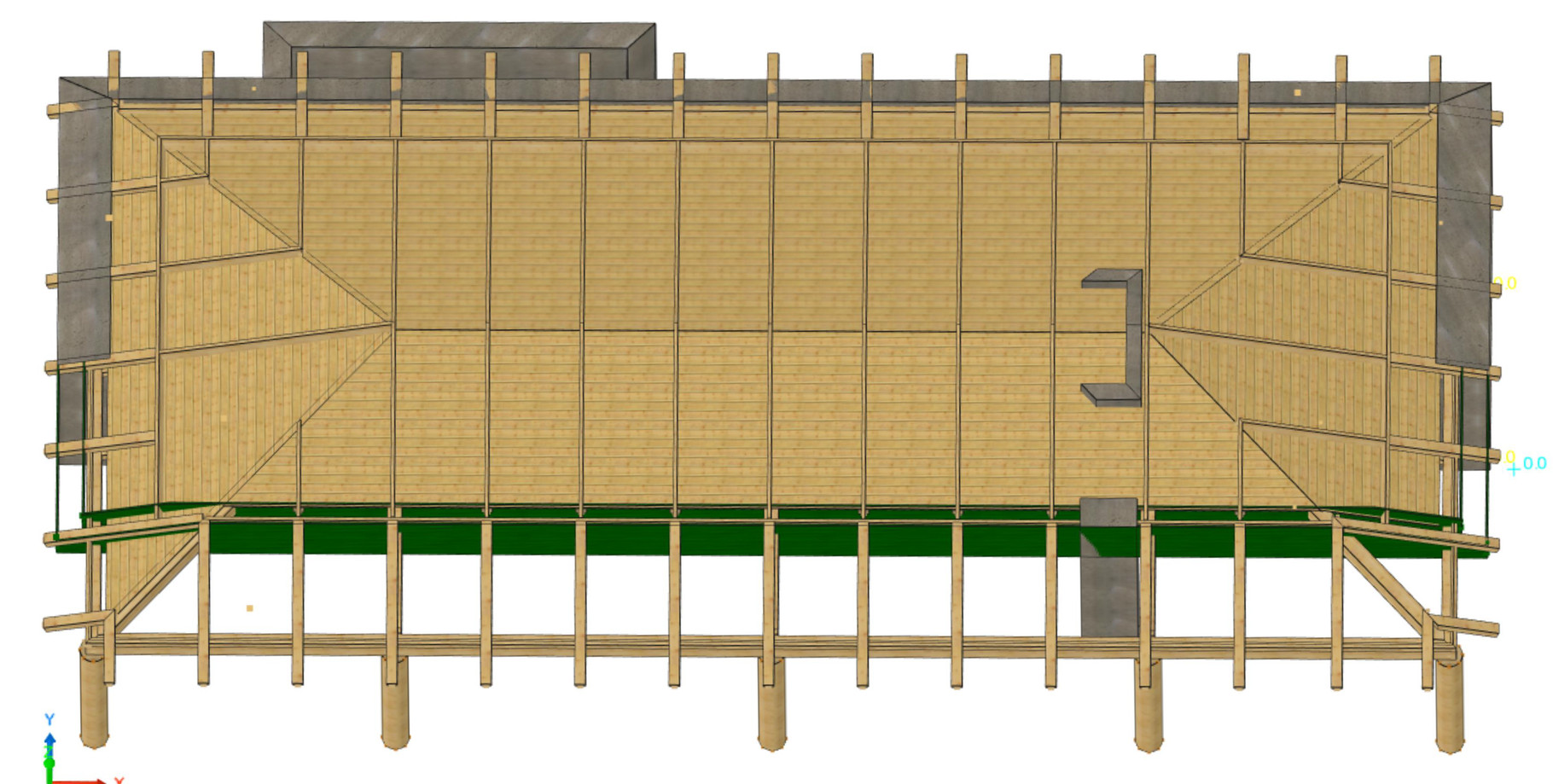 Volige bois du nord épicea 21x135 et 21x100 mi bois de 12mm