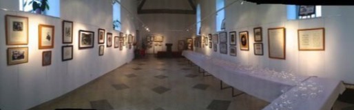 Réception dans le musée