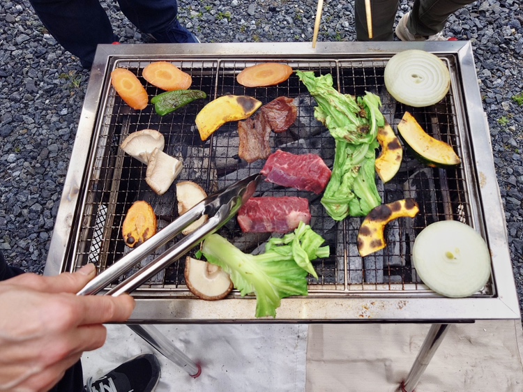 BBQをしました