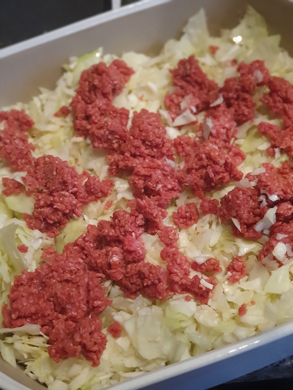 Weißkohl-Hackfleisch-Auflauf - steffimitsteinchens Webseite!