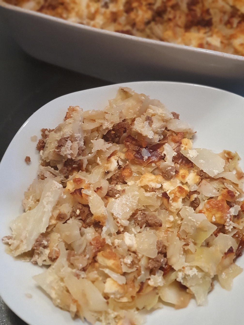 Weißkohl-Hackfleisch-Auflauf - steffimitsteinchens Webseite!