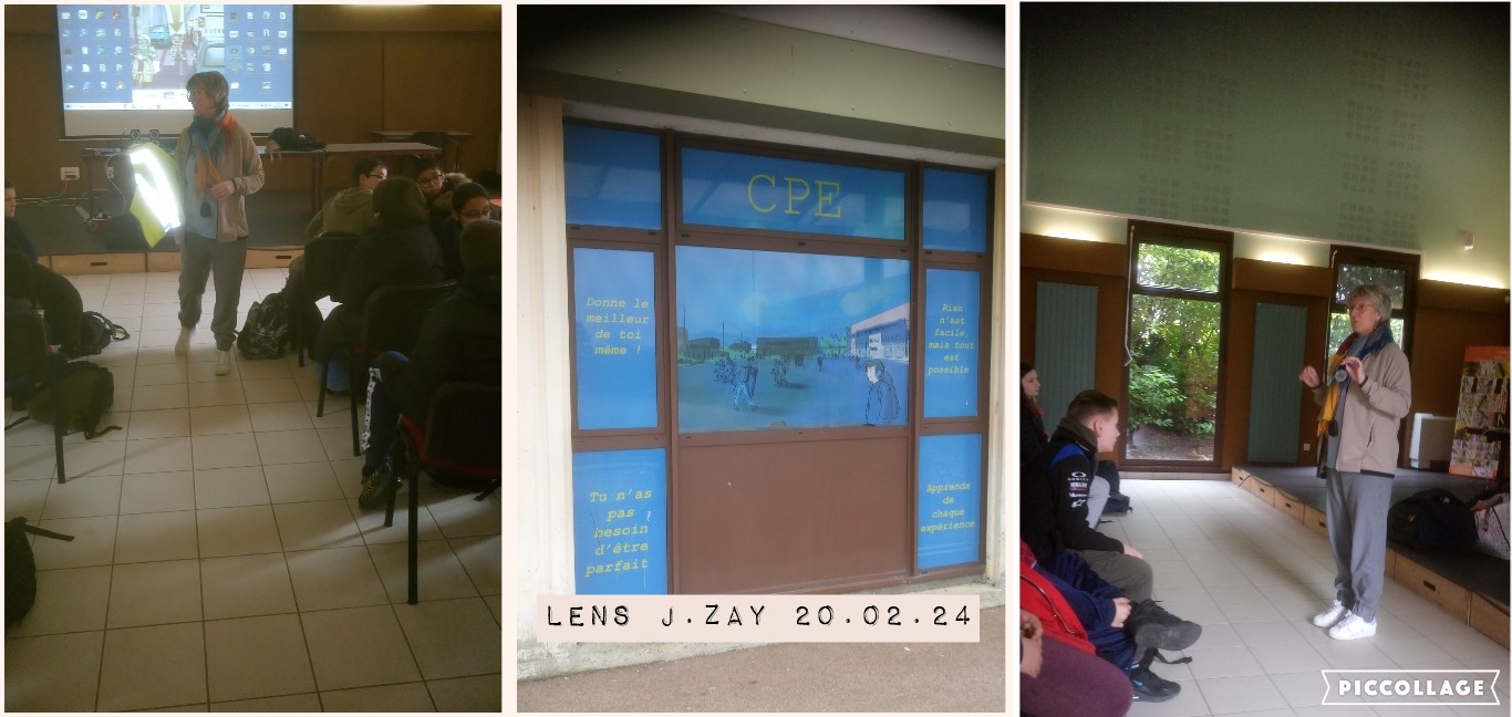 LENS COLLÈGE JEAN ZAY LE 20 FÉVRIER 2024