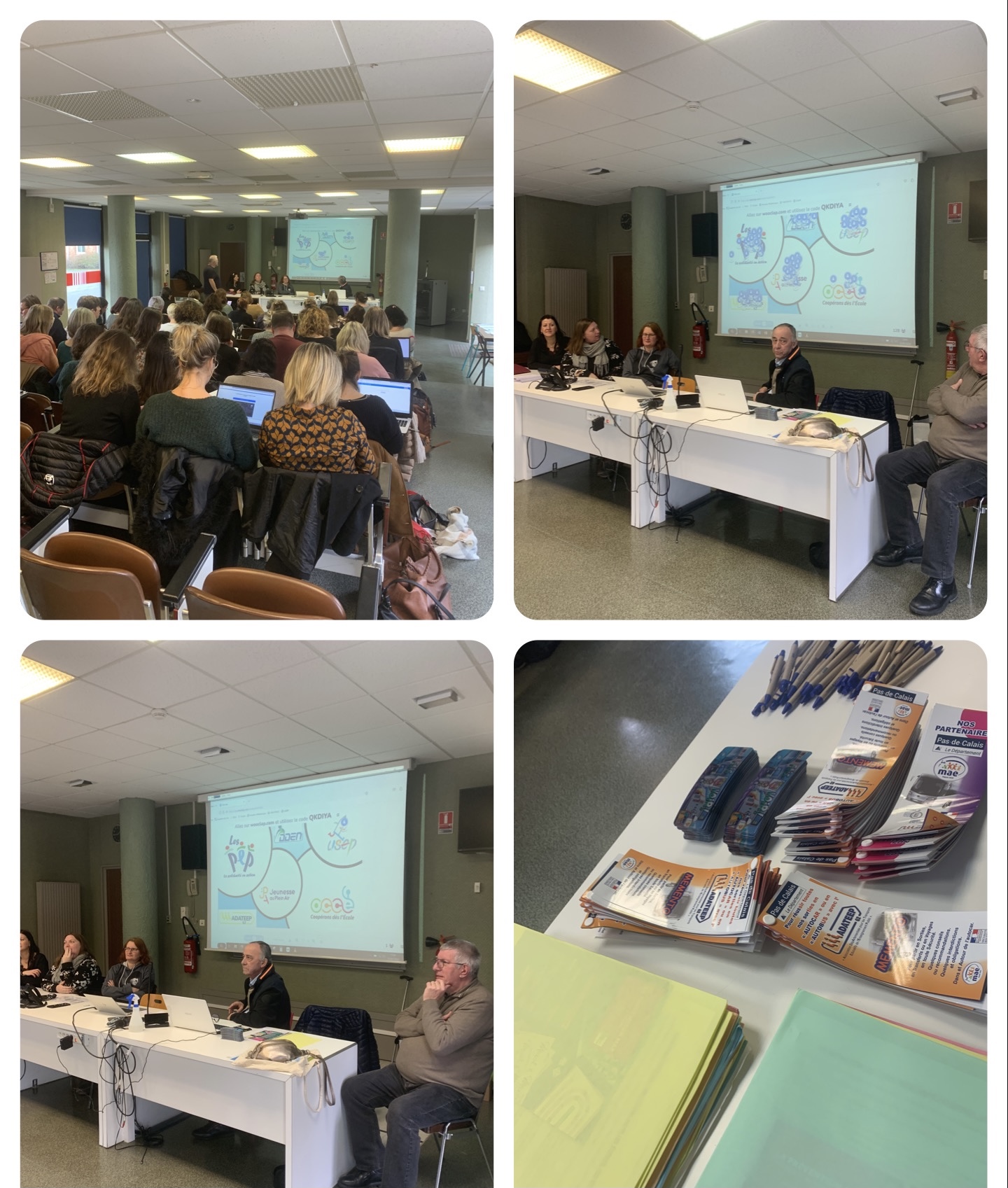 INSPE ARRAS FORMATION DIRECTRICES ET DIRECTEURS D'ÉCOLE LE 15 FÉVRIER 2024