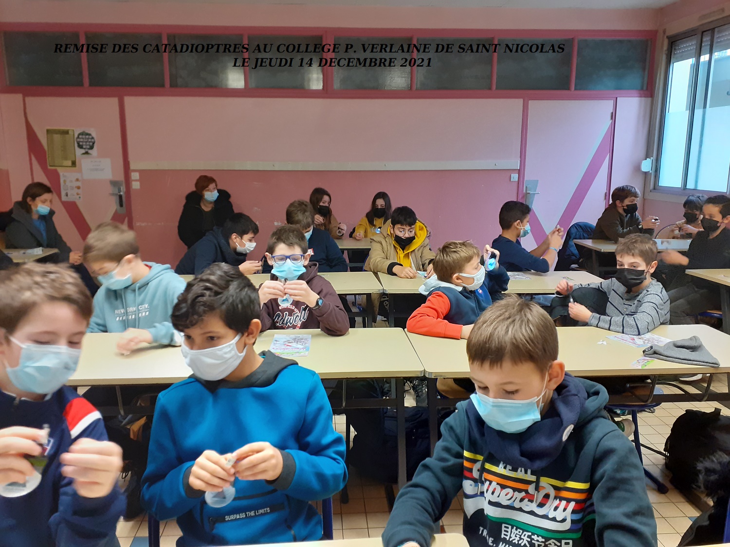SAINT-NICOLAS-LES-ARRAS COLLÈGE PAUL VERLAINE LE 14 DÉCEMBRE 2021