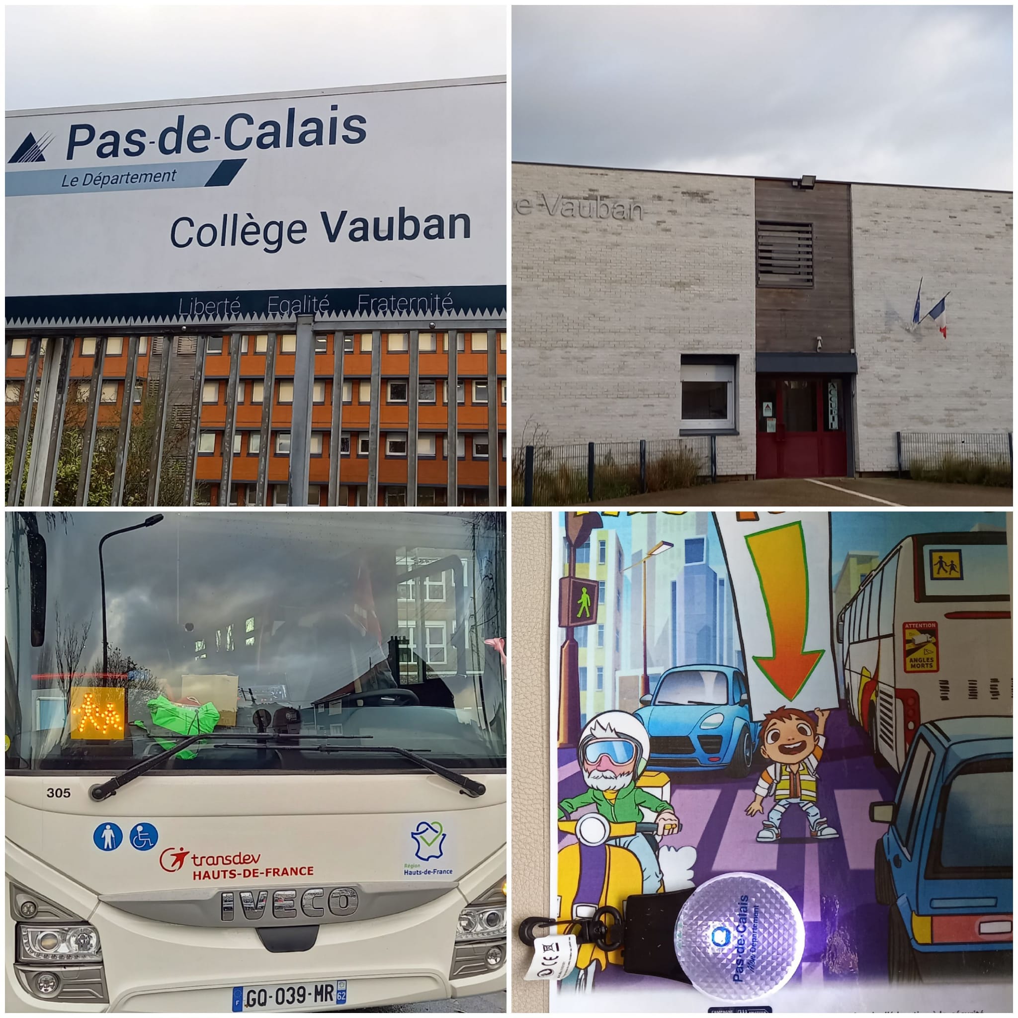 CALAIS COLLÈGE SÉBASTIEN VAUBAN LE 28/11/2023