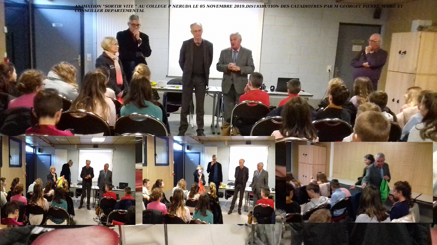 VITRY-EN-ARTOIS COLLÈGE PABLO NÉRUDA LE 5/11/2019
