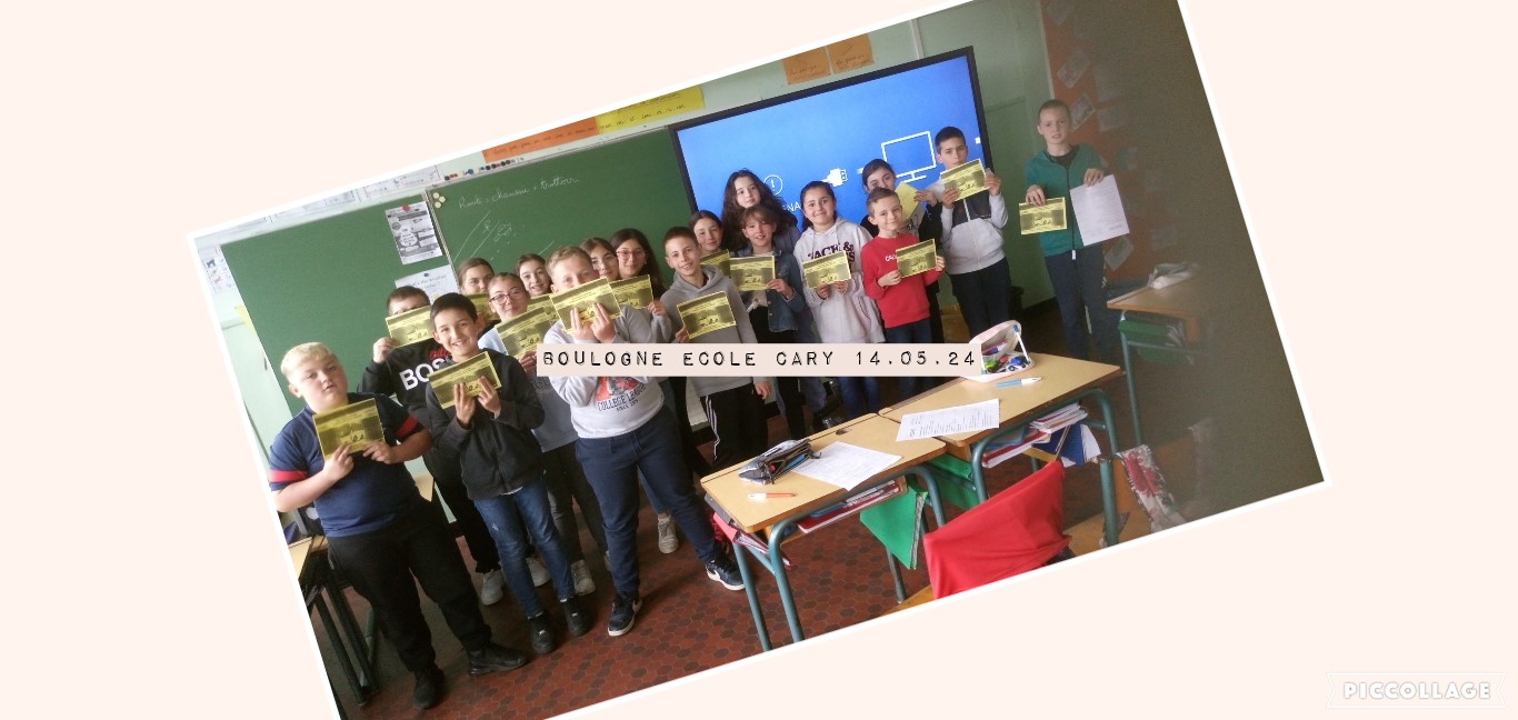 BOULOGNE-SUR-MER ÉCOLE CARY-SAUVAGE LE 14 MAI 2024