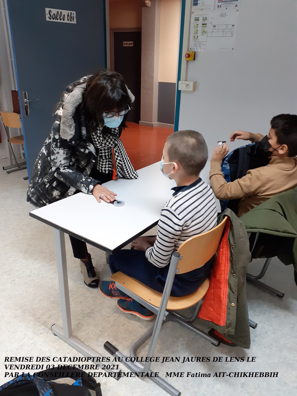 LENS COLLÈGE JEAN JAURÈS LE 3 DÉCEMBRE 2021