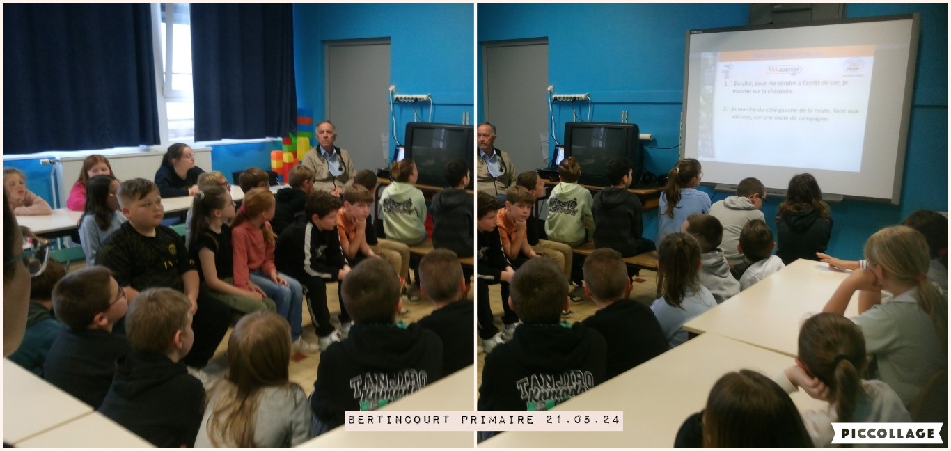 BERTINCOURT ÉCOLE SAINT EXUPÉRY LE 21 MAI 2024
