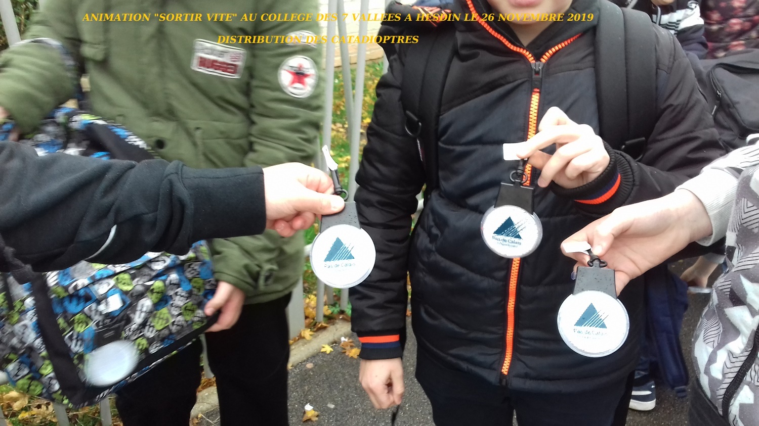 HESDIN COLLÈGE DES 7 VALLÉES LE 26/11/2019