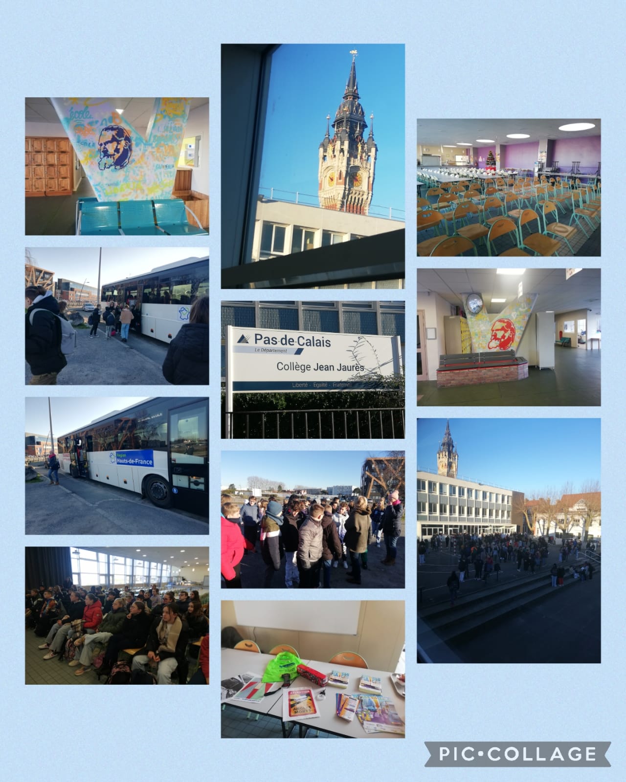 CALAIS COLLÈGE JEAN JAURÈS LE 9 JANVIER 2024