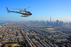 Helikopterflug Dubai