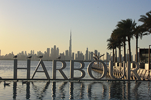 Dubai Creek Harbour Blick auf Downtown
