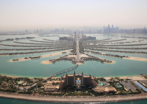 Palm Jumeirah von oben