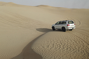 Dune Bashing mit Hummer