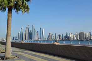 Blick auf Dubai Marina
