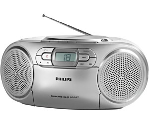 Radio cd Philips AZ127/12 con cassette