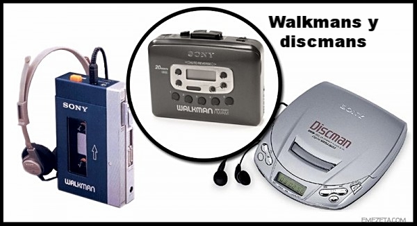 Walkmans y Discmans