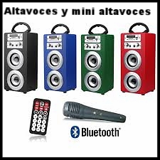 Altavoces y mini altavoces