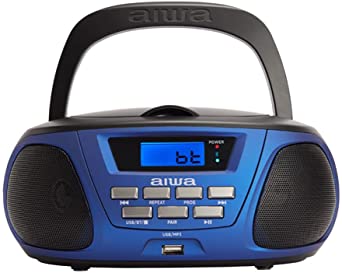 Radio cd Aiwa BBTU-300 con Bluetooth y Usb