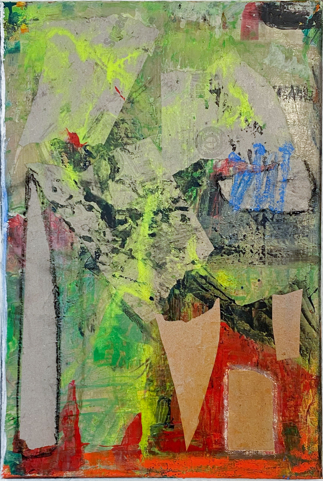 4448 - Collage 1 - 60 x 40 cm