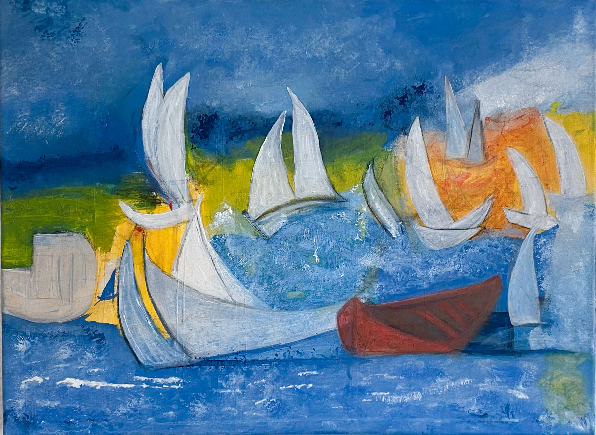 4467 - Regatta - 50 x 70 cm