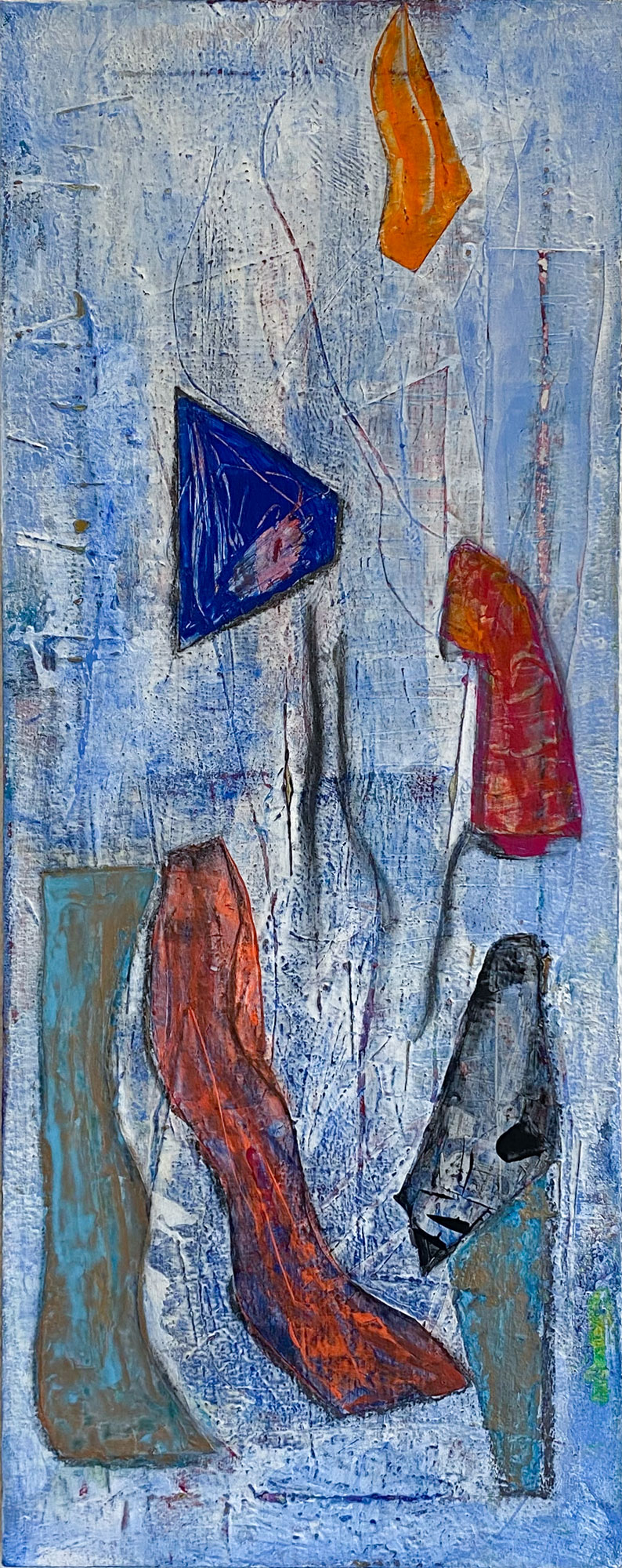 4458 - Collage 2 - 80 x 30 cm