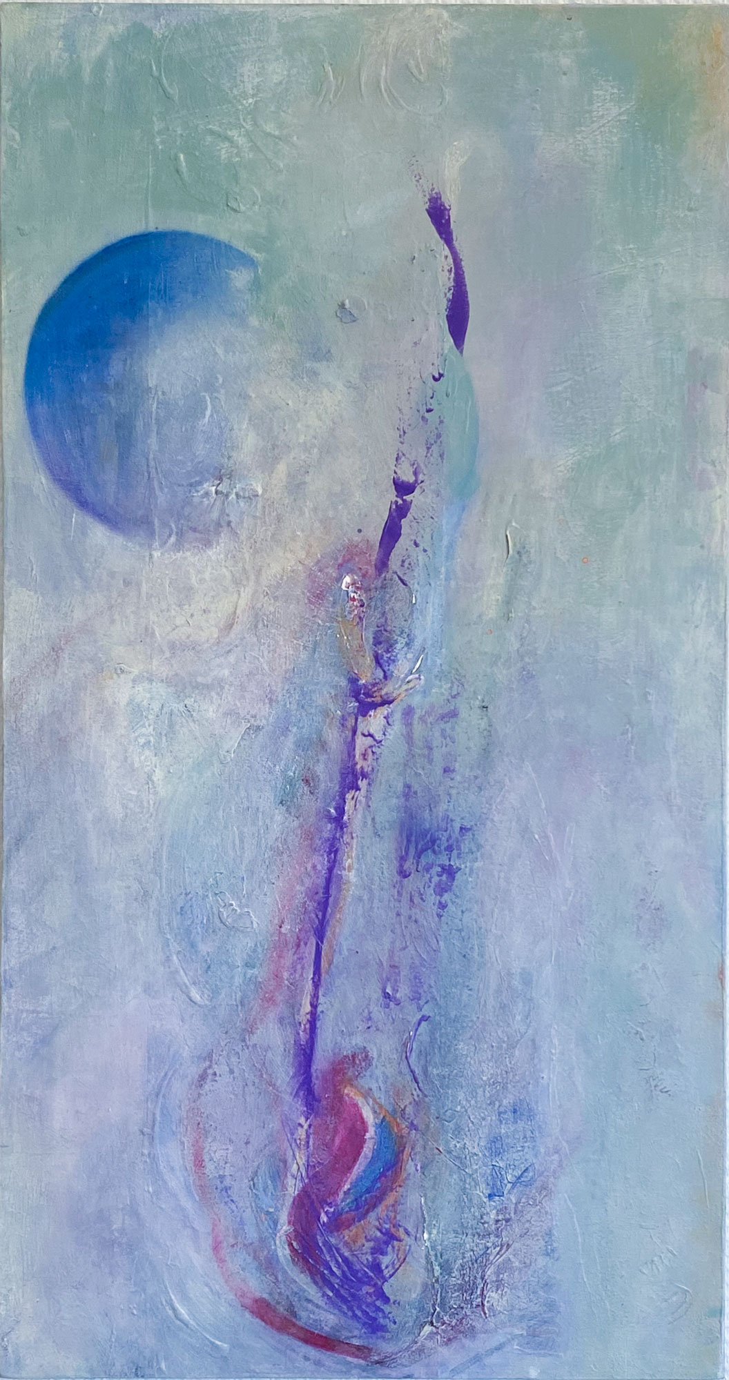 4469 - Mond - 100 x 50 cm
