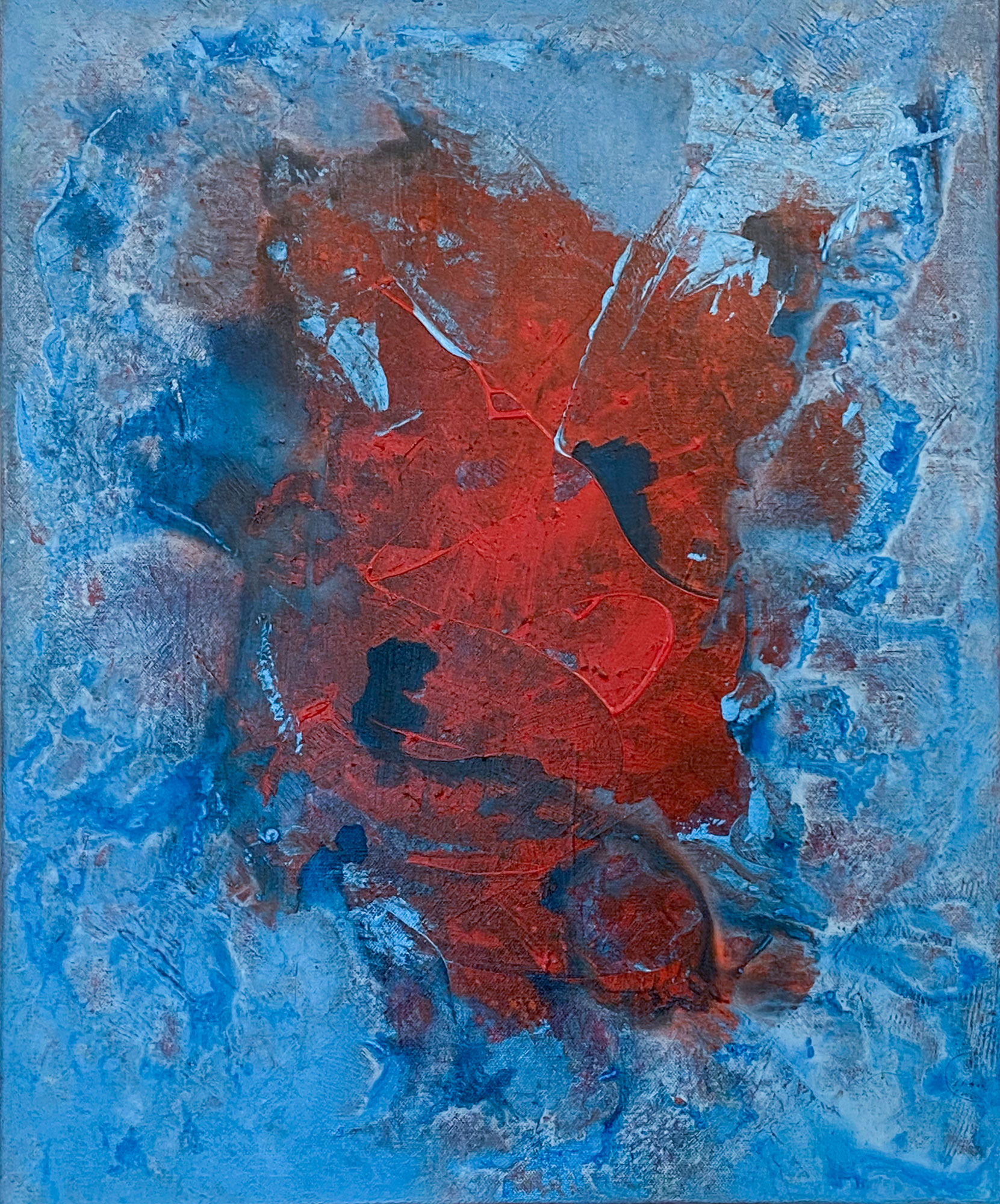 4444 - Mohnblume - 60 x 50 cm