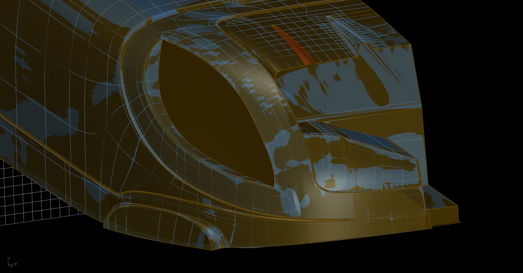 15.5 m SEL new superstructure surface, deviation to pattern surface <2mm