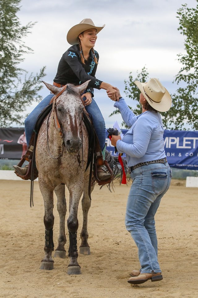 Evelyn Huber auf Squalaw (c) Nicole Niederhuber