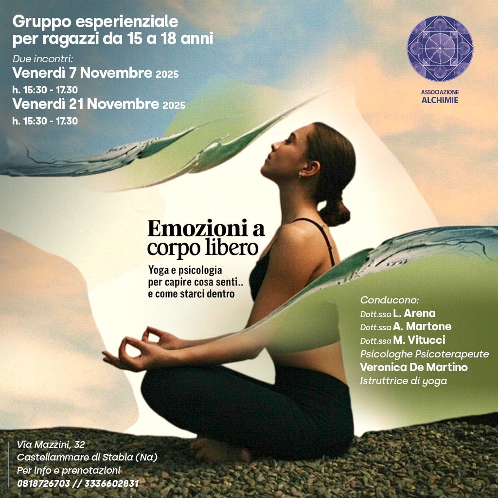 EMOZIONI A CORPO LIBERO - ALCHIMIE GIOVANI