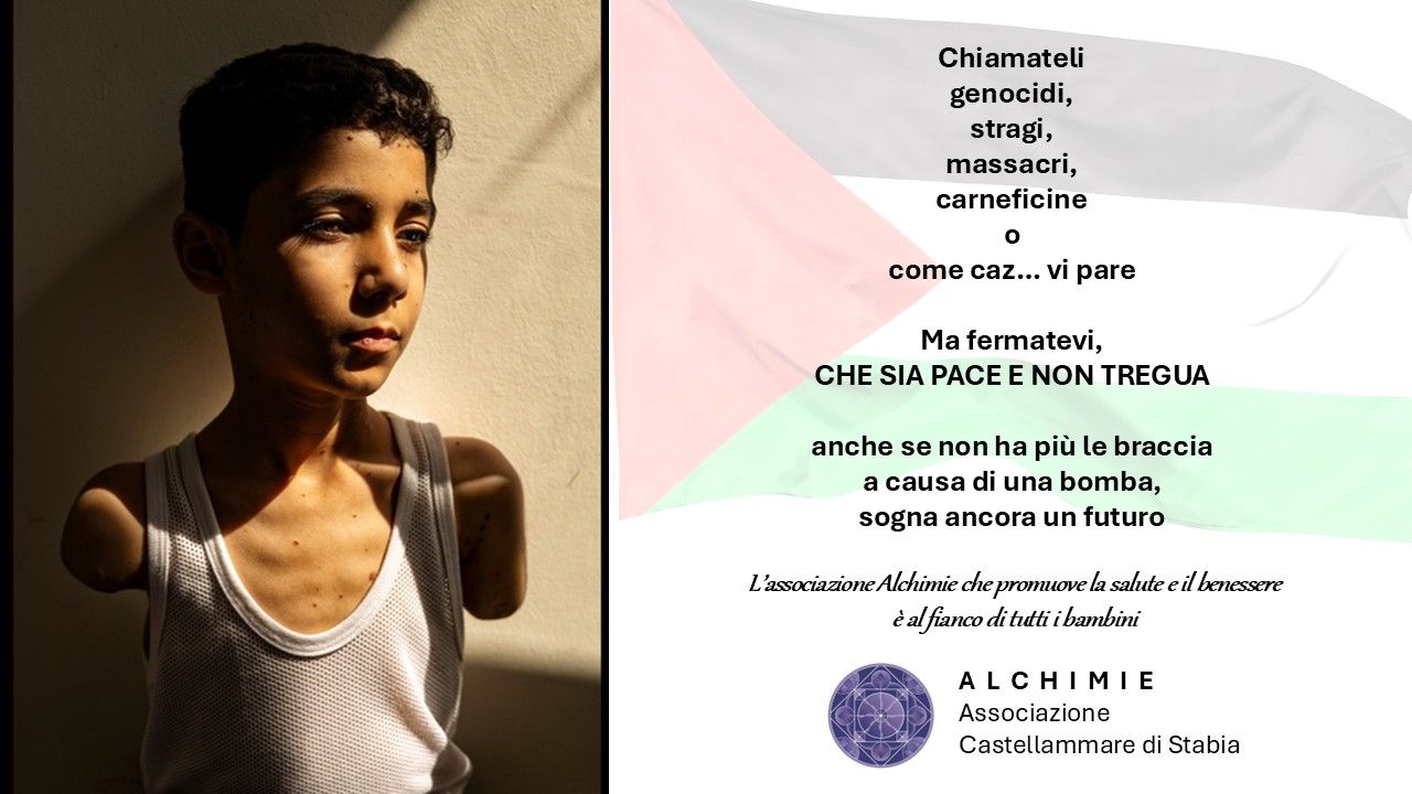 PACE PER GAZA - AREA ADULTI - DR. CARLO DE LA VILLE SUR ILLON