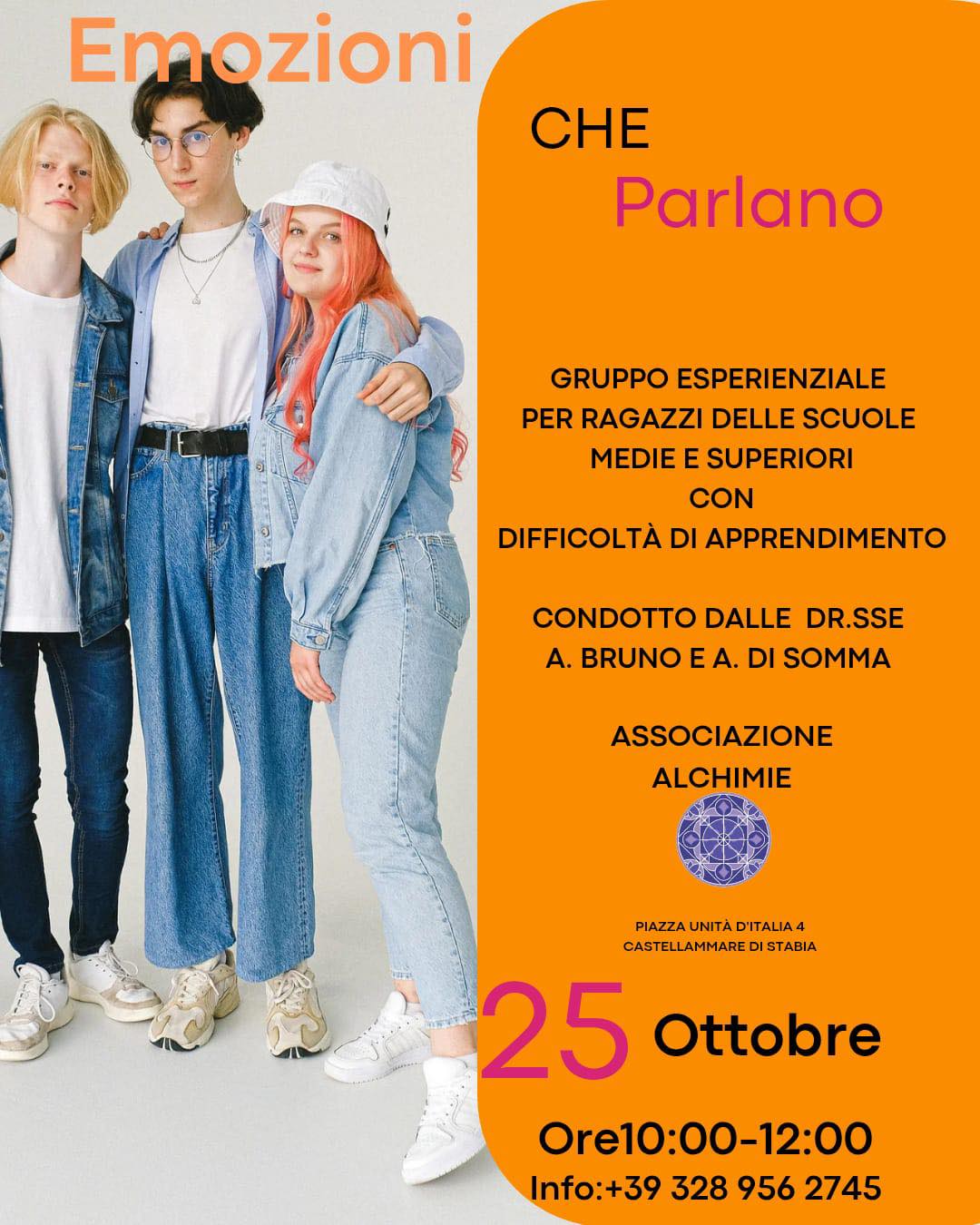 Gruppo esperienziale per ragazzi - dr.ssa ANNA BRUNO e dr.ssa ANNARITA DI SOMMA