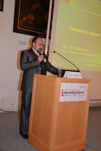 Dipl. Ing. Vit Obenrauch Leiter des Regionalbüros der Lebensmittelkontrolleure in Brno