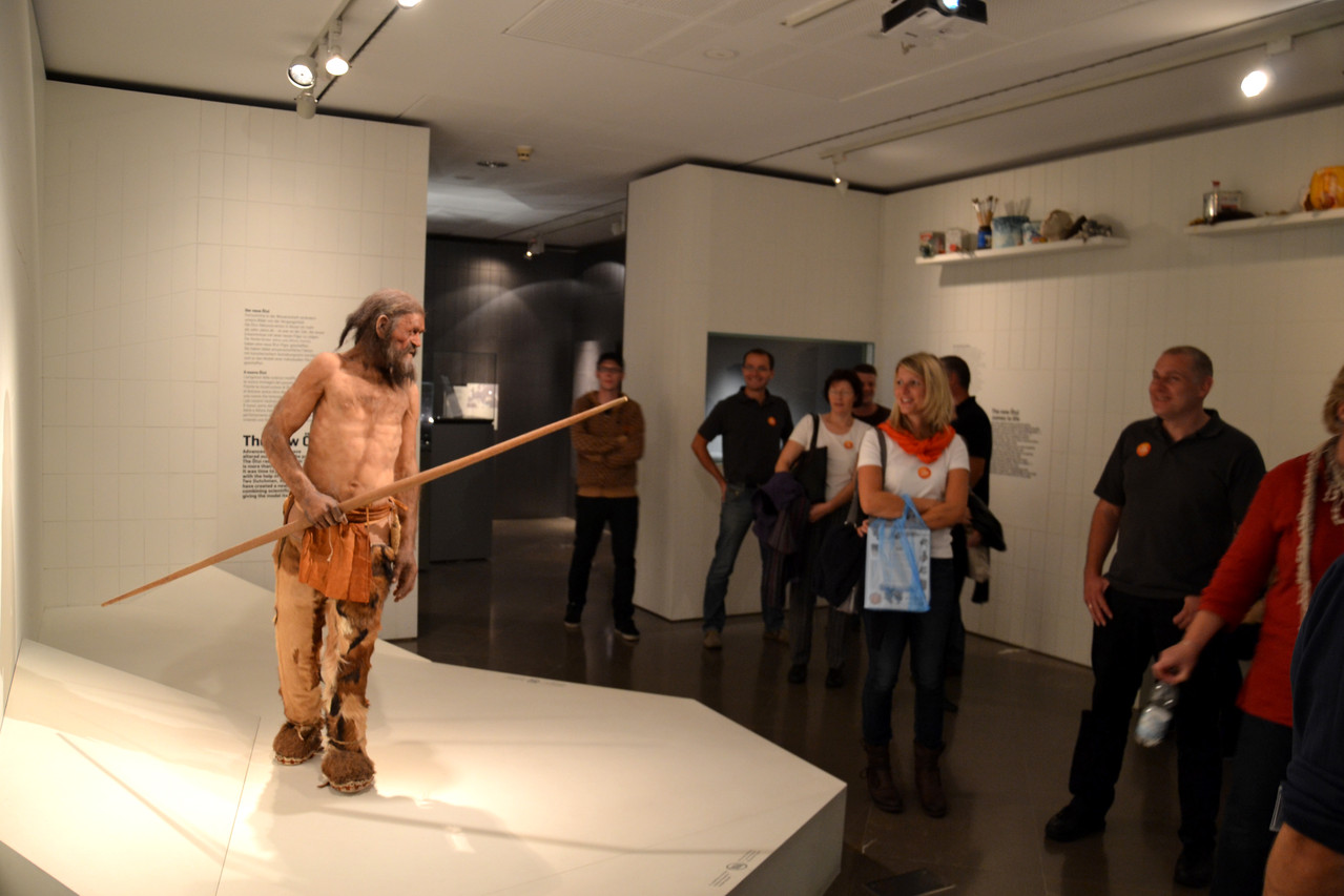 Besuch des Ötzi-Museums in Bozen!