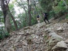 登山中