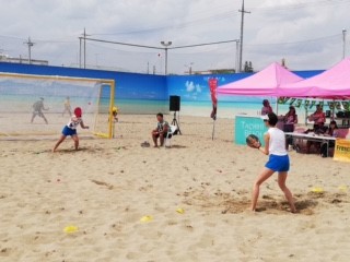 2019年の5月に行われた大会の風景です。お恥ずかしながら手前が私です(笑)