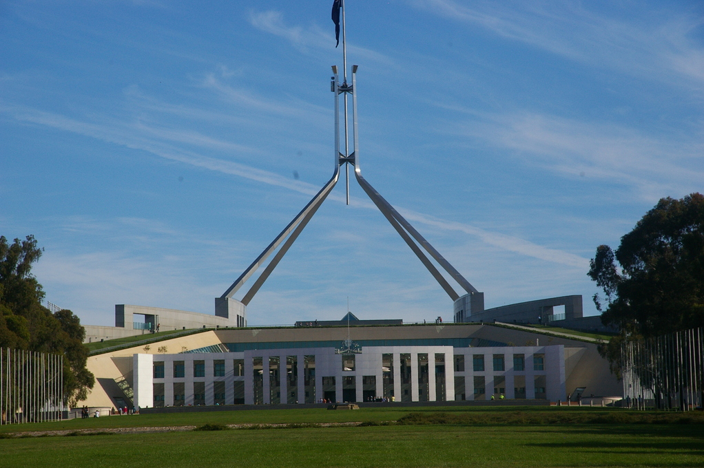 Parliament building, Canberra