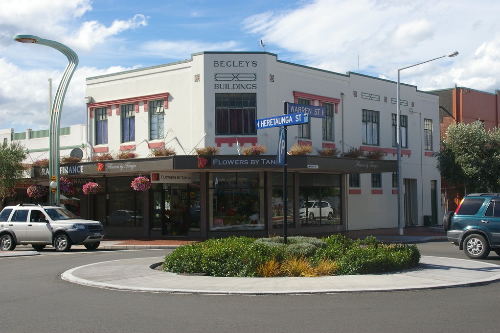 One of Hastings' art deco buildings (built after the 1931 Hawkes Bay earthquake)
