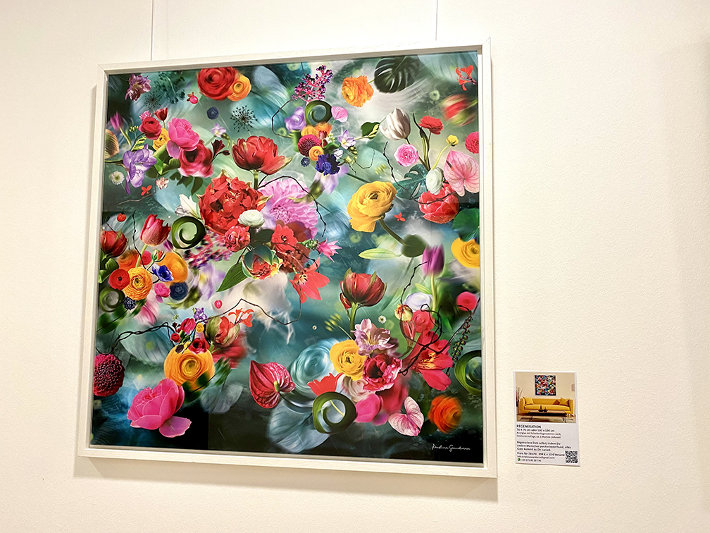 Aktuell: Blumenkunst Ausstellung bei Pfalzer & Zeithammel in Stuttgart-Heumaden