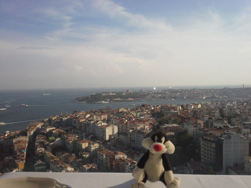 Bosphore from taksim place