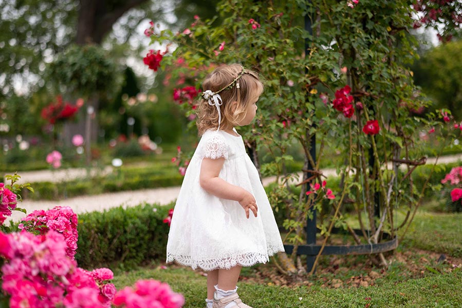 Robe bapteme boheme bebe fille online